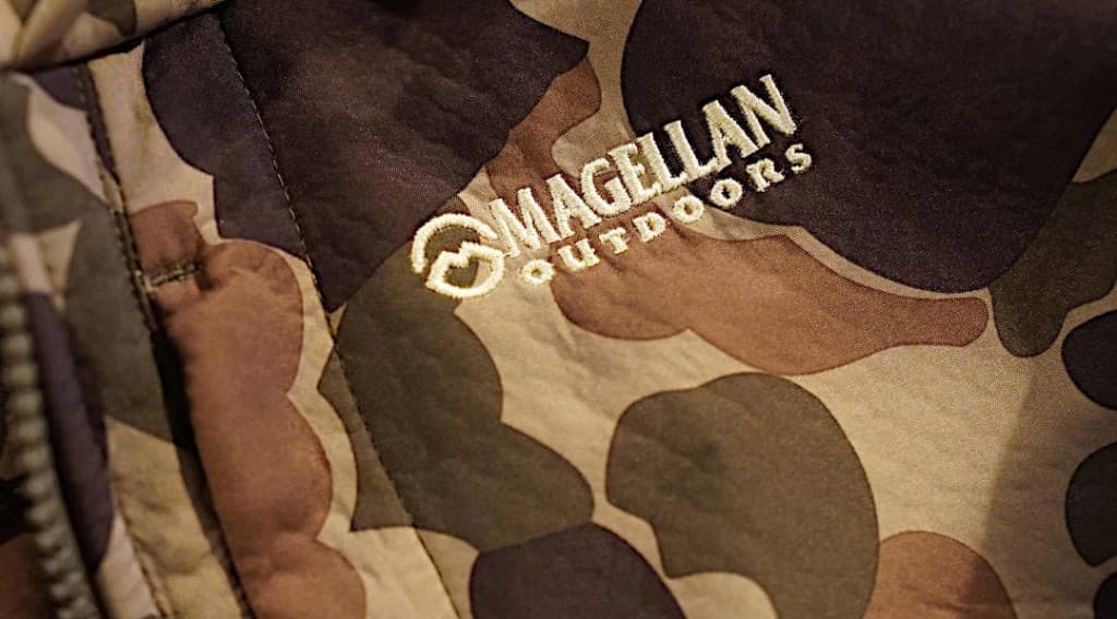 Magellan Outdoors quilted camo jacket