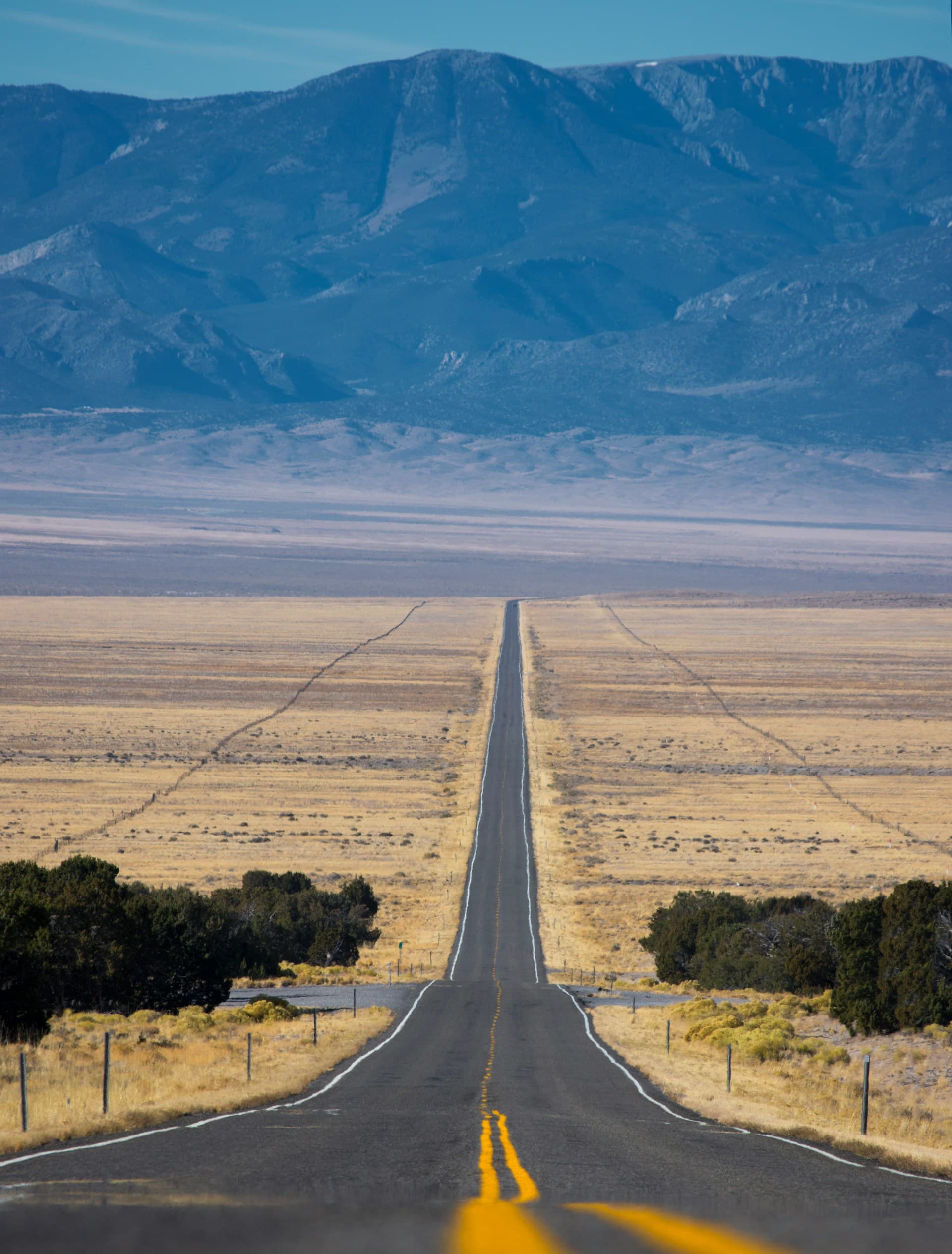 Route 50 through Nevada Great Basin country near Great Basin National Park—Unsplash photo by Alex Moliski